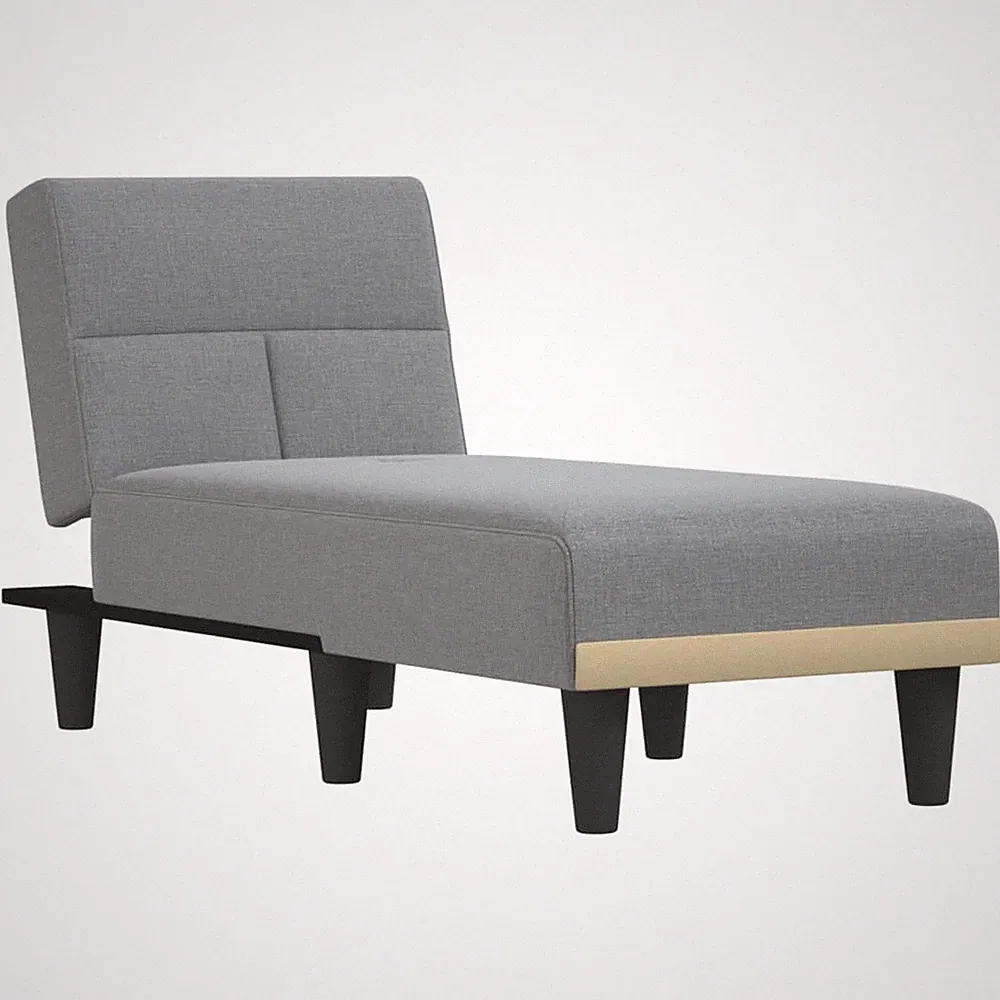 Chaise Longue Chair Reclining Chaise Sofa for Living Room Office Velvet vidaXL